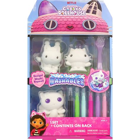 gabby's dollhouse washables|gabby dollhouse clothing at walmart.